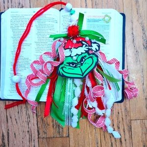 Grinch Bible Bookmark Tassel